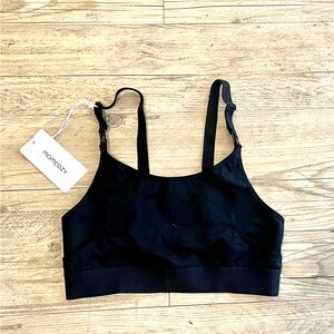 Momcozy Women's Pumping Bra Black Cotton New With Tags Size Small